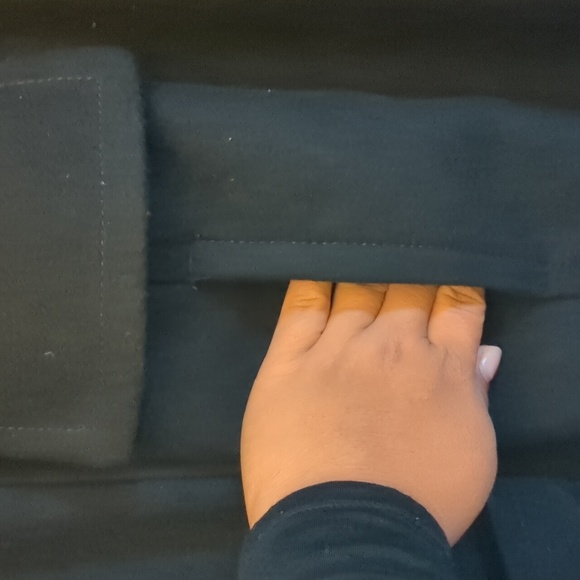 Banana Republic Black L Wool Blend Coat - Picture 5 of 9